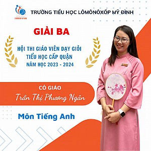 Cô giáo Trần Thị Phương Ngân - Người gieo hạt tình yêu Anh ngữ cho mỗi học trò nhỏ