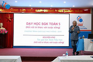 Tập huấn chương trình sách giáo khoa môn toán lớp 5.