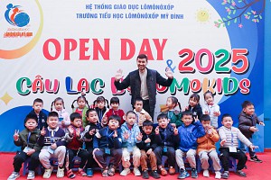 Trải nghiệm Open Day – Một ngày là học sinh của Trường Tiểu học Lô-mô-nô-xốp Mỹ Đình.