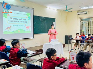 Tiết học Tiếng Anh thời 4.0 – Khi tablet trở thành trợ lý đắc lực trong lớp học!