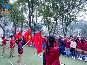 Sinh hoạt dưới cờ đầu tuần khối 5: Mỗi tuần một câu chuyện đẹp.