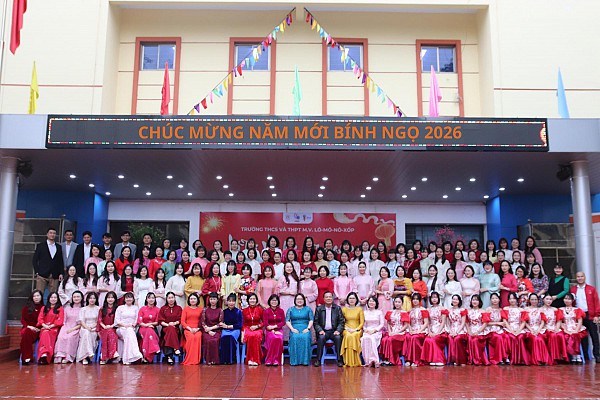 Rộn ràng giai điệu tất niên – kết nối yêu thương để vươn xa cùng khát vọng.