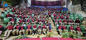 Hoạt động trải nghiệm của khối 1: Dưới mái vòm rực sáng của nghệ thuật.