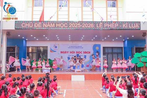 Ngày hội đọc sách năm học 2025 – 2026: Nơi những trang sách nâng bước tuổi hồng bay xa.