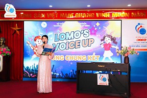Chung kết Lomo’s voice up 2026 – Sân khấu tỏa sáng tài năng.