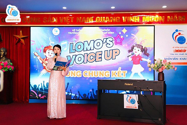 Chung kết Lomo’s voice up 2026 – Sân khấu tỏa sáng tài năng.