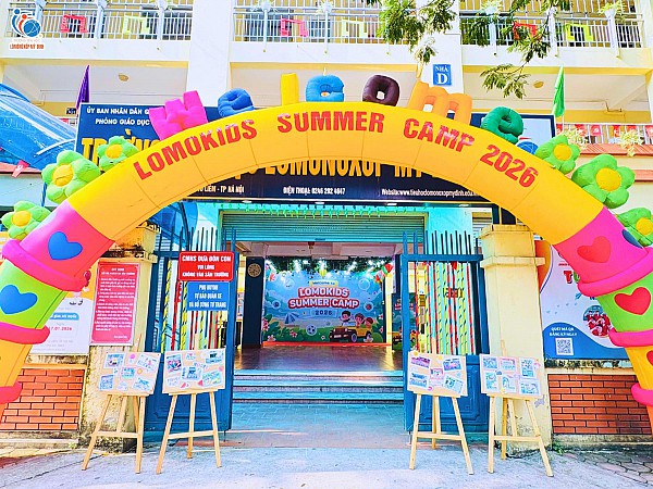 Khai mạc Lomokids Summer Camp 2026 – Mùa hè bùng nổ, trải nghiệm không giới hạn!