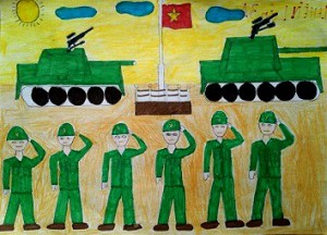 Giải thi vẽ tranh đề tài 