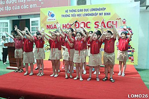 Sách là bạn – là thầy của học sinh trường TH Lomonoxop Mỹ Đình
