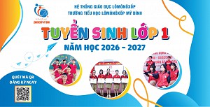 THÔNG BÁO TUYỂN SINH LỚP MỘT NĂM HỌC 2026 - 2027