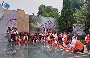 Hoạt động học tập trải nghiệm của  khối 3 tại Hoàng thành Thăng Long