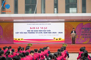 Khai mạc Hội thi Giáo viên dạy giỏi cấp phường năm học 2025 – 2026.
