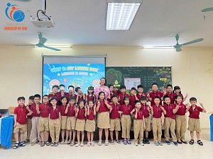 Tiếng anh “Chạm – Ngửi – Nếm – Nghe – Nhìn”: Giờ học đánh thức mọi giác quan.