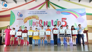 Xúc động buổi chia tay học sinh khối 5 – Niên khóa 2021–2026.