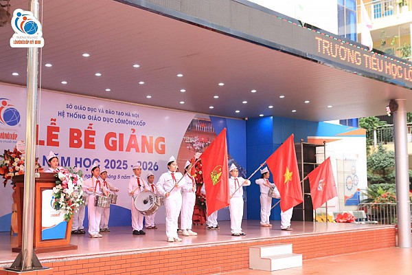 Khép lại một năm học rực rỡ tại trường Tiểu học Lômônôxốp Mỹ Đình - khép lại trang sách nhỏ của một năm học đầy yêu thương.