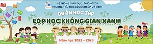Tiên phong trong việc đổi mới và cải tiến phương pháp học tập, dự án lớp học không gian xanh tại trường Tiểu học Lômônôxốp Mỹ Đình là sự kết hợp giữa trải nghiệm thực tế và học tập kiến thức liên môn.