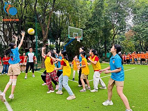 GIẢI BÓNG CHUYỀN NỮ KHỐI 5 NĂM HỌC 2023 - 2024