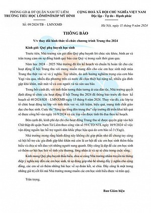 Đèn lồng sáng sân trường - Trái tim sáng ngọn lửa yêu thương.