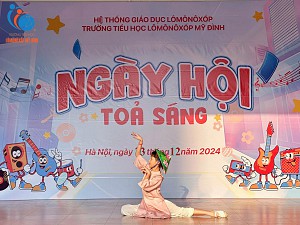 Sinh hoạt dưới cờ đầu tuần – Chuyên đề Ngày hội Tỏa sáng.