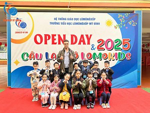 Open Day – Trải nghiệm một ngày là học sinh trường tiểu học Lô-mô-nô-xốp Mỹ Đình.