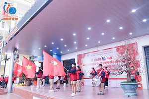 Rộn ràng sắc xuân trong chương trình kỷ niệm 95 năm ngày thành lập Đảng Cộng sản Việt Nam - Chào xuân Ất Tỵ.