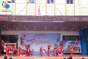 Ngày hội đọc sách năm học 2024 – 2025: Chuyến phiêu lưu cùng sách.