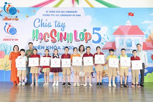 Chia tay học sinh khối 5 niên khóa 2020 – 2025, những kỷ niệm hóa hành trang.