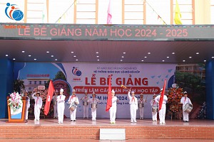 Lễ bế giảng năm học 2024 – 2025.