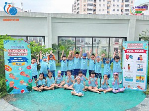 Trại hè Lomokids Summer Camp 2025 khởi động sôi nổi với chủ điểm “Kĩ năng sinh tồn dưới nước”.
