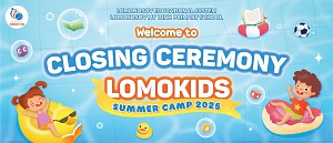 Bế mạc trại hè Lomokids Summer camp 2025 – khép lại “trang 1”, sẵn sàng cho “trang hè mới” đầy màu sắc.
