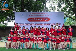 Khởi động dự án “Dịch chuyển không gian lớp học” – Khối 1 với hành trình học từ trải nghiệm.