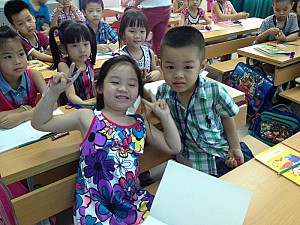 Ngày đầu của em tại CLB Hè 6 tuổi