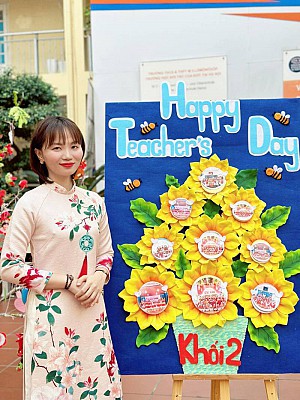 Cô giáo Võ Phan Lan Hương - Để Tiếng Anh là môn học mà học sinh háo hức mỗi ngày